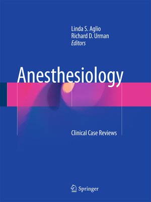 cover image of Anesthesiology